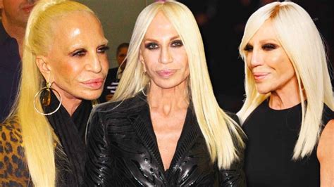 versace donna zalando|what happened to donatella versace's face.